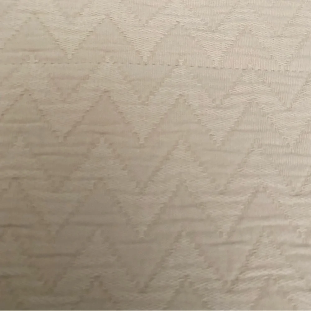 Peacock Alley Pillow Sham Turkish Cotton NEW Tan Zig Zag